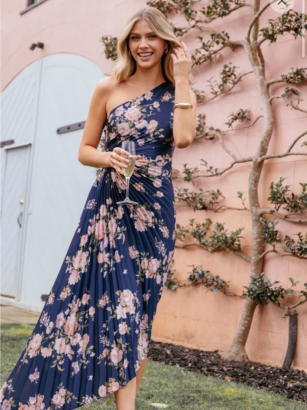 Petal and Pup Kleo One Shoulder Maxi Dress Size XL NWT